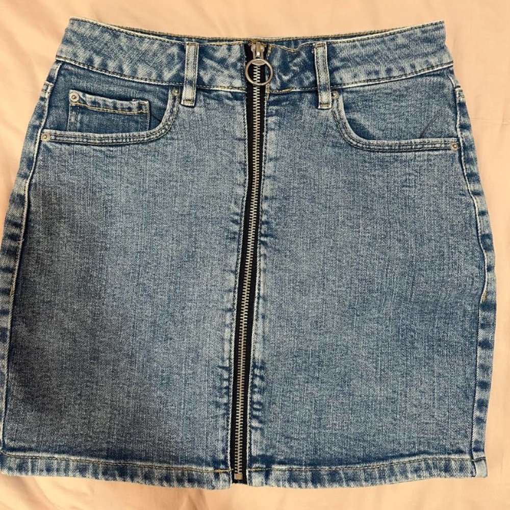 Like New - Garage Denim Mini Skirt